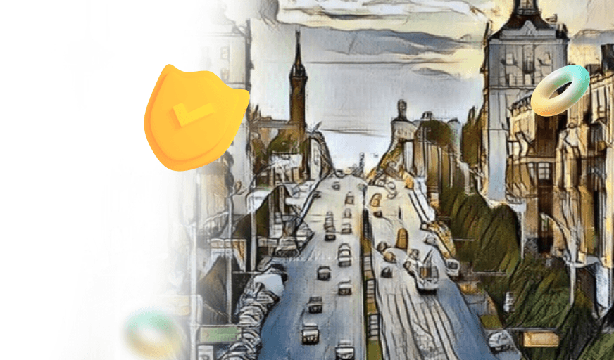 city