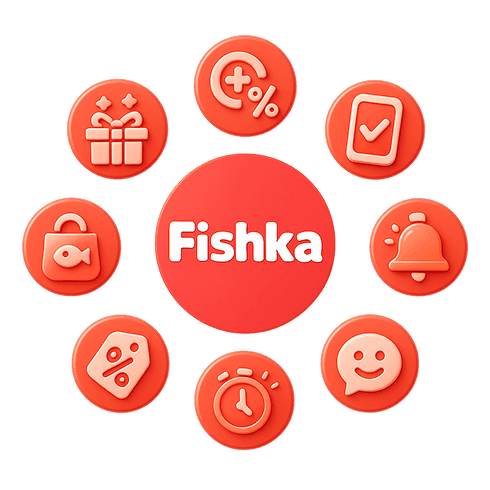 Оплачивай баллами Fishka