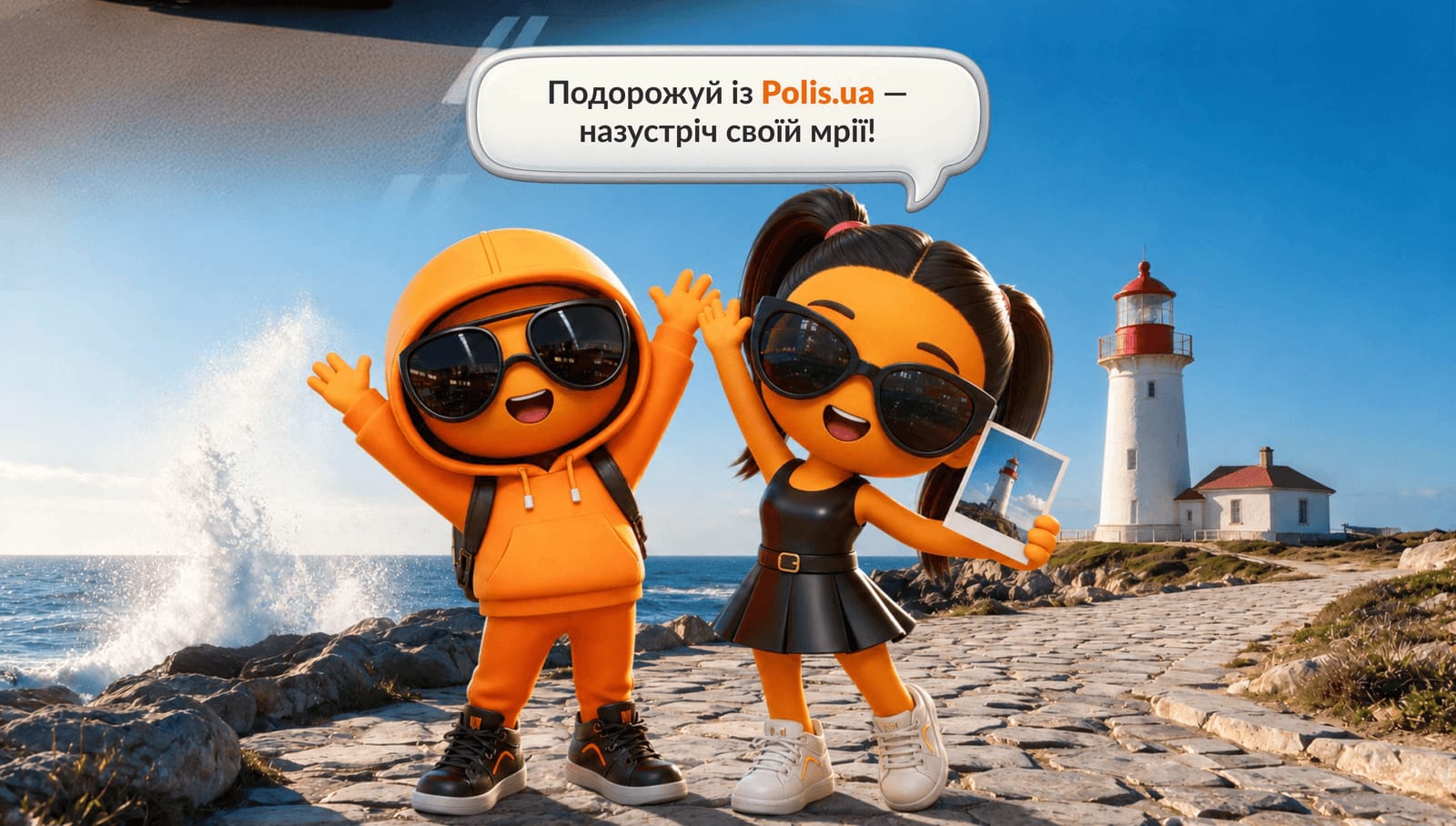 Путешествуй с Polis.ua — навстречу своей мечте!