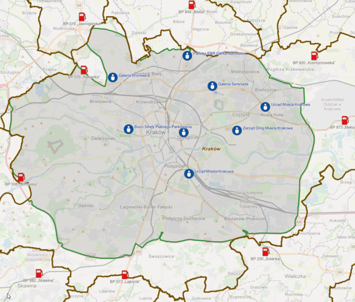 Strefa Czystego Transportu Kraków